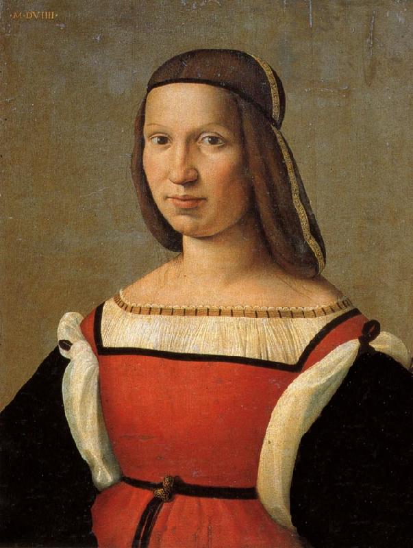 Ridolfo Ghirlandaio Portrait of a Lady oil painting picture